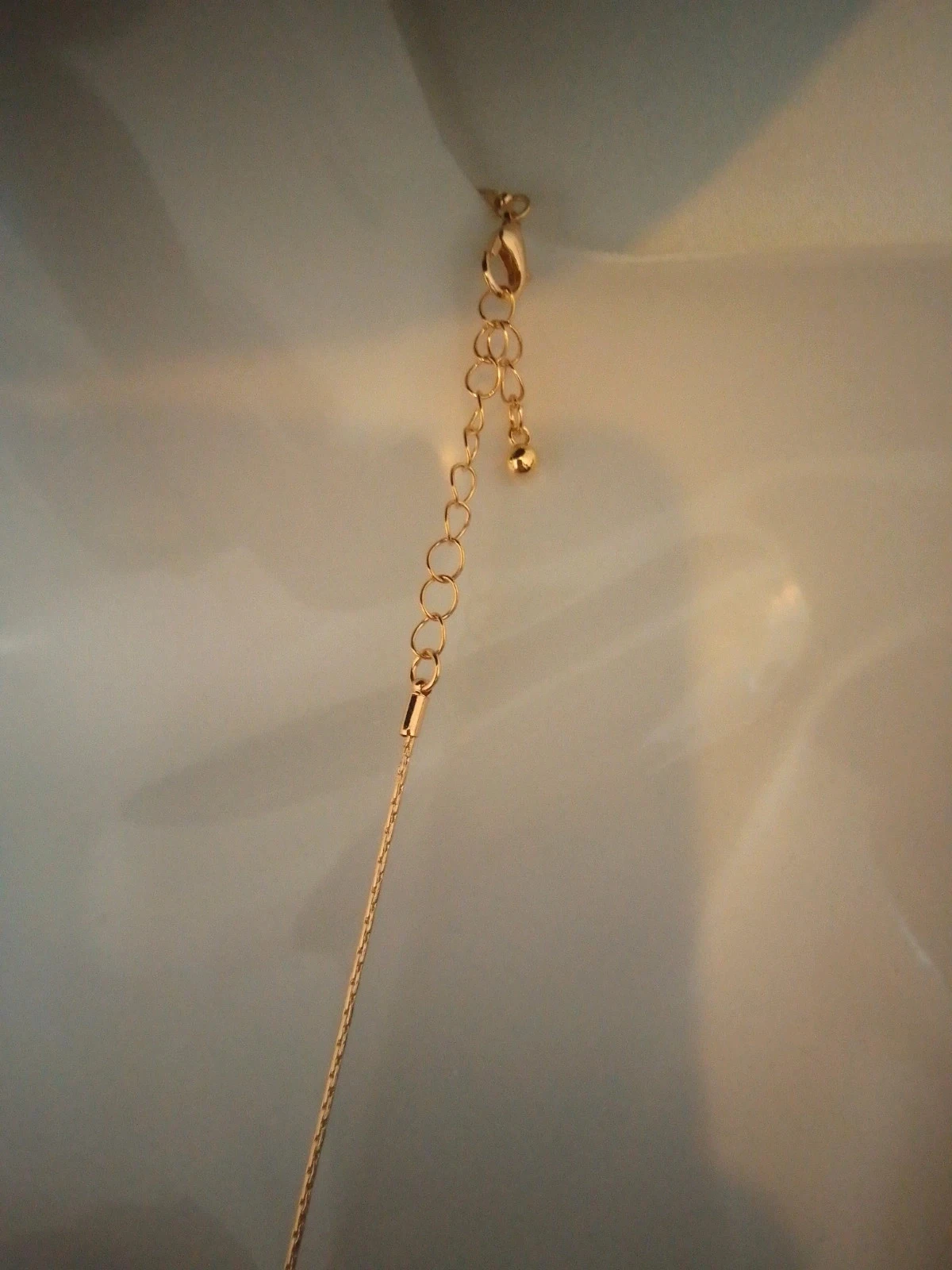 Collier sautoir ronds dorés neuf – photo 4